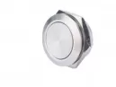 Nút nhấn ngắn inox 19mm